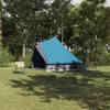 Image de Tente Familiale - Tipi Bleue - Imperméable - 8 Personnes - 400x346x250 cm