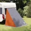 Image de VIDAXL Tente de camping gris et orange en taffetas 190 x 150 x 185 cm