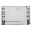 Image de Organisateur de tente suspendu - vidaXL - Gris et Bleu - Tissu Oxford avec revêtement PU - Imperméable - 300x182 cm