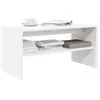 Image de Meuble Tv Blanc 60x40x40 Cm Bois D'ingénierie Vidaxl