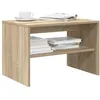 Image de vidaXL Meuble TV chêne sonoma 60x40x40 cm bois dingénierie unité TV console TV banc TV meuble de télévision meuble 859102
