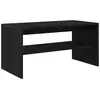 Image de Vidaxl meuble tv chêne noir 80x40x40 cm bois d'ingénierie
