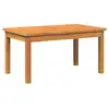 Image de Vidaxl table basse huile naturelle bois d'acacia massif