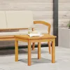Image de vidaXL Table dappoint Huile Naturelle Bois dAcacia Massif 4106464