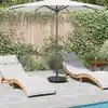 Image de Pied De Parasol Art Déco Noir Ø 45 X 39,5 Cm Fer Vidaxl