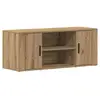 Image de Vidaxl meuble tv chêne artisanal 100 x 35 x 40 cm bois d'ingénierie
