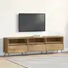 Image de Meuble Tv 150 X 30 X 44,5 Cm Chêne Artisanal Bois D'ingénierie Vidaxl