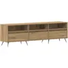 Image de Vidaxl meuble tv 150 x 30 x 44,5 cm chêne artisanal bois d'ingénierie