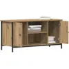Image de Vidaxl meuble tv chêne artisanal 100 x 40 x 50 cm bois d'ingénierie