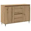 Image de Vidaxl buffet chêne artisanal 101,5 x 35 x 70 cm bois d'ingénierie