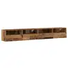 Image de Vidaxl meuble tv mural 2 pc bois ancien bois d'ingénierie