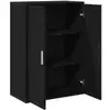 Image de Vidaxl buffet chêne noir 60 x 31 x 84 cm bois d'ingénierie