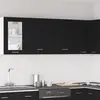 Image de Armoire Suspendue Lyon 2 Pcs Chêne Noir 50 X 31 X 60 Cm Vidaxl