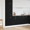 Image de Meuble de cuisine - Chêne noir - 50x46x815 cm - Finition mat - 1 porte