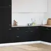 Image de Armoire Suspendue Avec Tiroir Chêne Noir 60 X 46 X 81,5 Cm Vidaxl