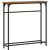 Image de Vidaxl table console bois ancien 75 x 19,5 x 75 cm bois d'ingénierie