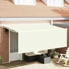 Image de vidaXL Auvent Rétractable Crème 400 x 200 cm Polyester et Aluminium 3329782
