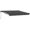 Image de Vidaxl cadre d'auvent anthracite 300 x 250 cm