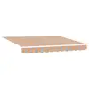 Image de Vidaxl auvent multicolore 300 x 250 x 165 cm polyester et aluminium