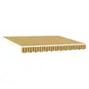 Image de Vidaxl auvent rétractable multicolore 300 x 250 cm tissu