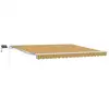 Image de Vidaxl auvent rétractable multicolore 400 × 300 cm tissu et aluminium