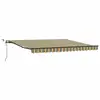 Image de Vidaxl tissu de auvent avec vert et jaune 400 × 300 cm polyester