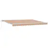 Image de Vidaxl auvent rétractable multicolore 450 × 300 cm