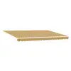 Image de Vidaxl auvent rétractable multicolore 450 ×300 cm tissu