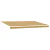 Image de Vidaxl auvent rétractable multicolore 500 × 300 cm tissu et aluminium