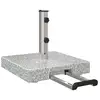 Image de Vidaxl pied de parasol gris 41 x 41 x 37 cm granite