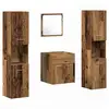 Image de Vidaxl ensemble de mobilier de salle de bain 4 pcs bois ancien