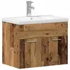 Image de Vidaxl armoire de salle de bain bois ancien 60 x 38,5 x 46 cm