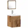 Image de Vidaxl ensemble de mobilier de salle de bain 3 pcs bois ancien