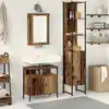 Image de Ensemble De Mobilier De Salle De Bain 3 Pcs Bois Ancien Vidaxl