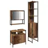 Image de Vidaxl ensemble de mobilier de salle de bain 3 pcs bois ancien