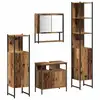 Image de Vidaxl ensemble de mobilier de salle de bain 4 pcs bois ancien