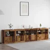 Image de vidaXL Buffet LED Bois ancien 283 x 37 x 67 cm Bois dingénierie 3333113