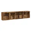 Image de Vidaxl buffet led bois ancien 283 x 37 x 67 cm bois d'ingénierie