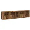 Image de Vidaxl buffet led bois ancien 283 x 37 x 67 cm bois d'ingénierie