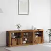 Image de Buffet Led Bois Ancien 181,5 X 37 X 67 Cm Bois D'ingénierie Vidaxl