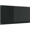 Image de vidaXL Crédence de cuisine Noir 120 x 60 cm verre trempé 42001303