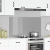 Image de Éclairage de crédence de cuisine Gris clair 110x60x06 cm Verre trempé