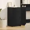 Image de Buffet Chêne Noir 40 X 40.5 X 75 Cm Bois D'ingénierie Vidaxl