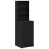 Image de Vidaxl haut armoire chêne noir 40 x 40,5 x 135 cm bois d'ingénierie