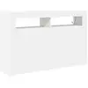 Image de Vidaxl buffet blanc 116 x 30 x 75 cm bois d'ingénierie