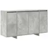 Image de Vidaxl buffet gris béton 135 x 41 x 75 cm bois d'ingénierie