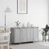 Image de vidaXL Buffet Gris Sonoma 135 x 41 x 75 cm Bois dingénierie 3333891