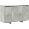 Image de Vidaxl buffet gris béton 120 x 41 x 75 cm bois d'ingénierie
