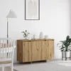 Image de vidaXL Buffet chêne artisanal 120 x 41 x 75 cm Bois dingénierie 3333904