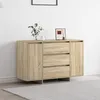 Image de vidaXL Buffet Chêne Sonoma 120 x 41 x 75 cm Bois dingénierie 3333908